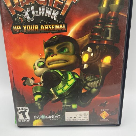 Ratchet & Clank: Up Your Arsenal(Sony PlayStation 2, 2005) PS2 TESTED - Picture 4 of 8